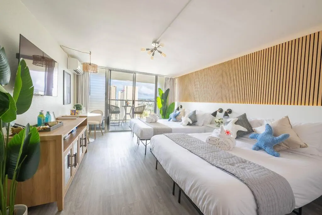 דירה הונולולו Waikiki 30Fl Luxury Studio With Majestic Ocean Fireworks ארצות הברית