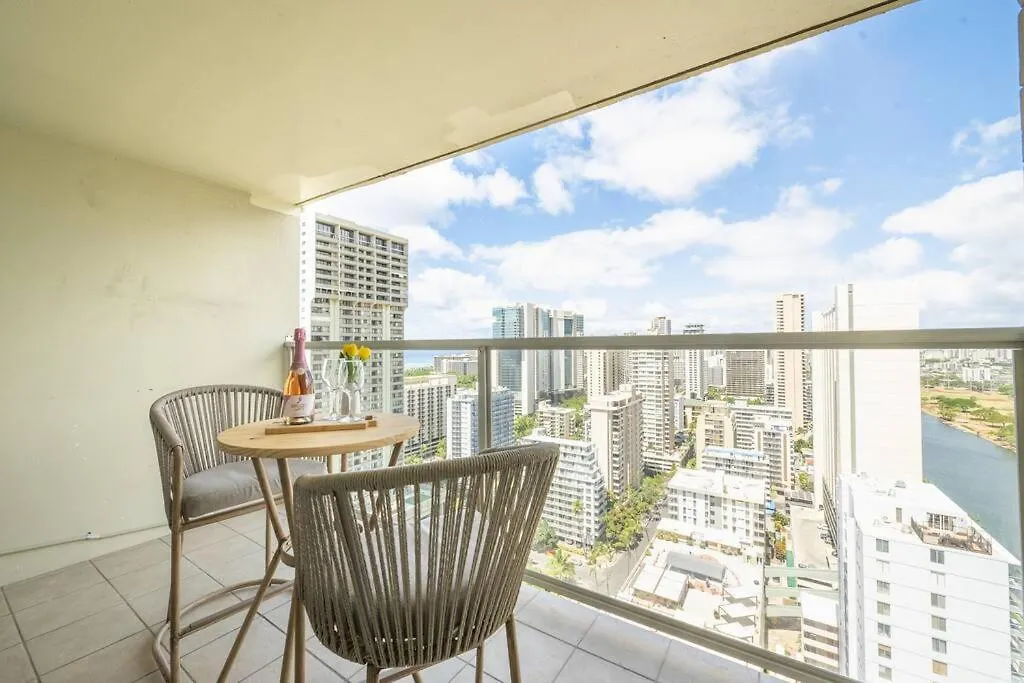 Waikiki 30Fl Luxury Studio With Majestic Ocean Fireworks Χονολουλού