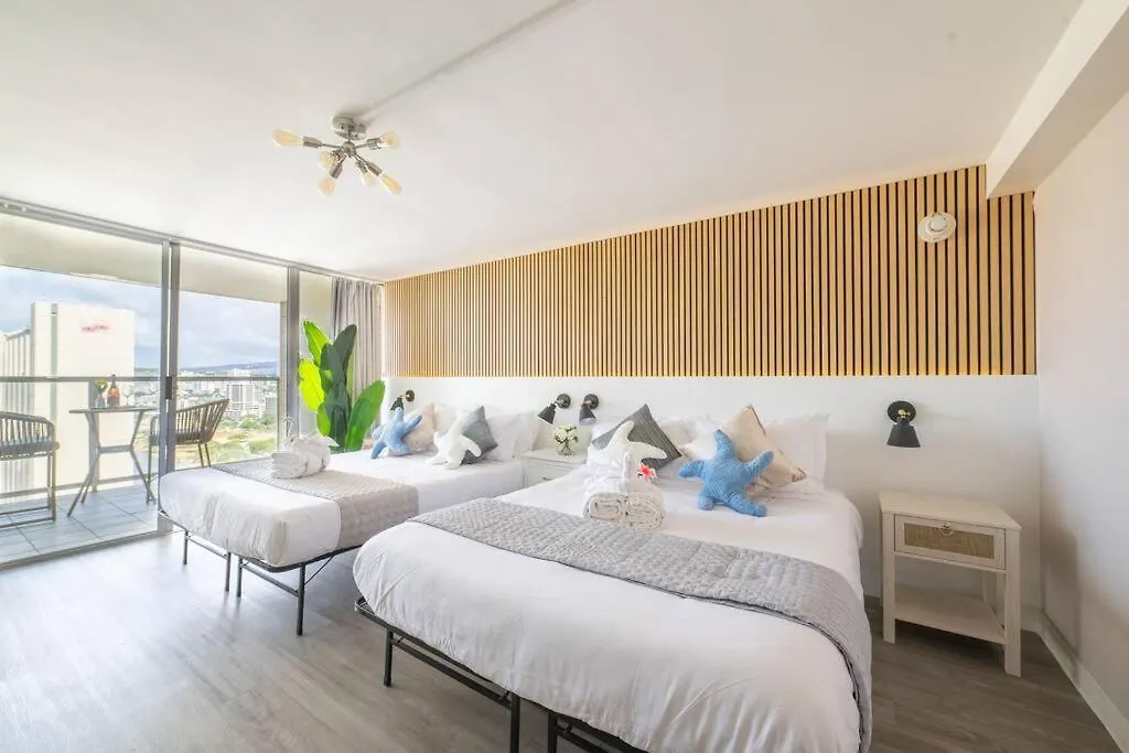 Waikiki 30Fl Luxury Studio With Majestic Ocean Fireworks Χονολουλού Διαμέρισμα