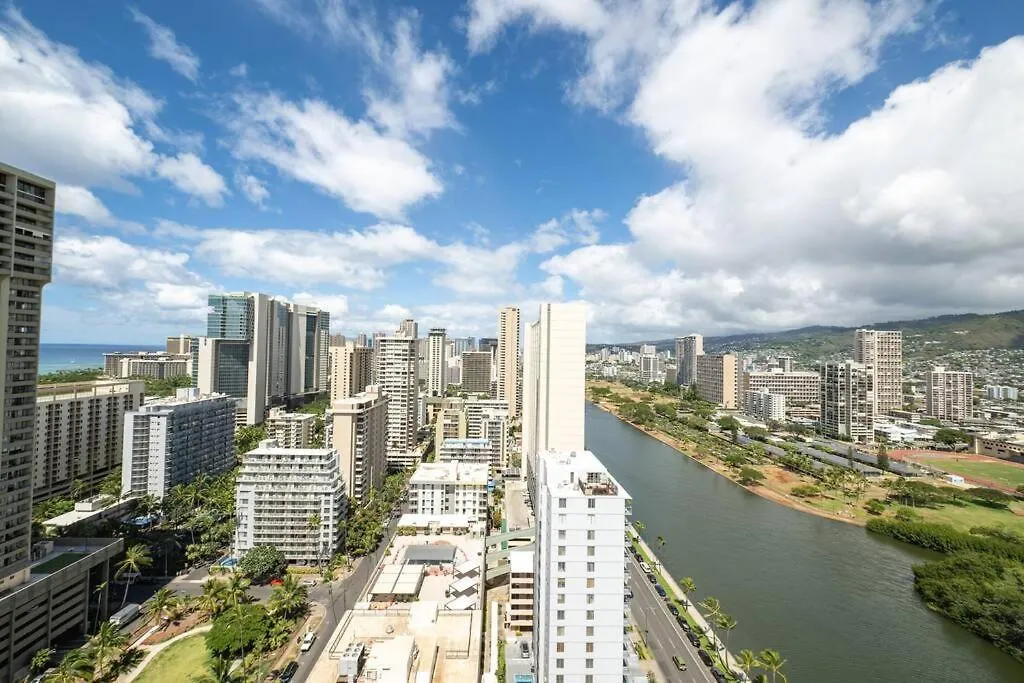 Waikiki 30Fl Luxury Studio With Majestic Ocean Fireworks Χονολουλού Διαμέρισμα